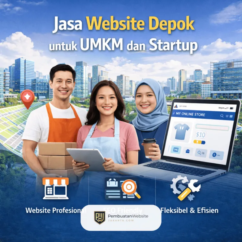 Jasa Website Depok untuk UMKM dan Startup